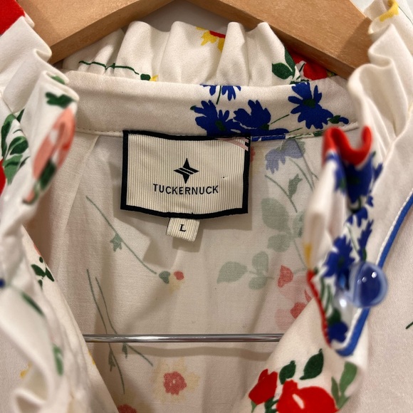 Tuckernuck Floral Shirt Dress - Picture 3 of 5